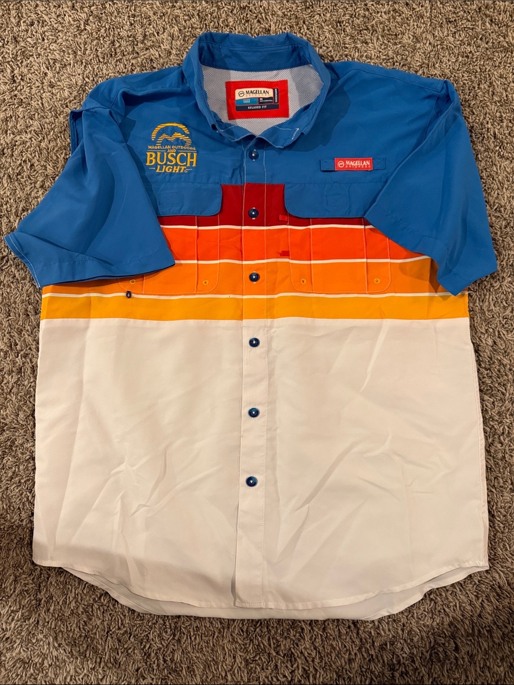 Magellan x Busch Light Fishing shirt